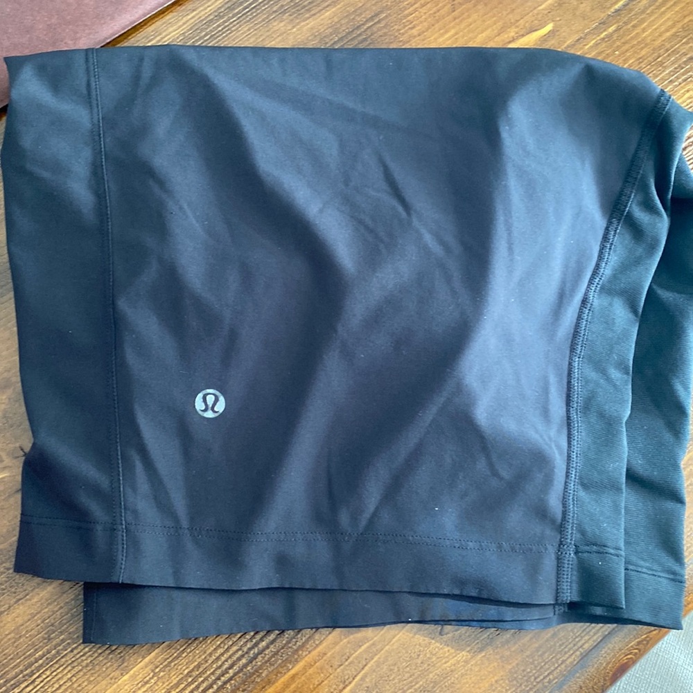 mens lulu work out shorts in black